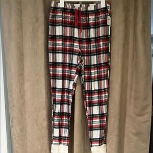 Old Navy Plaid Pajama Pants - Red, Black, White